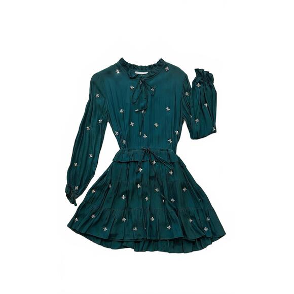 knee length dresses for ladies Eliana Mini Dress in Dune Check – Isalis
